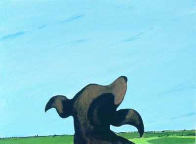Bronze Profile #2, 1997 by Marjorie Weiss